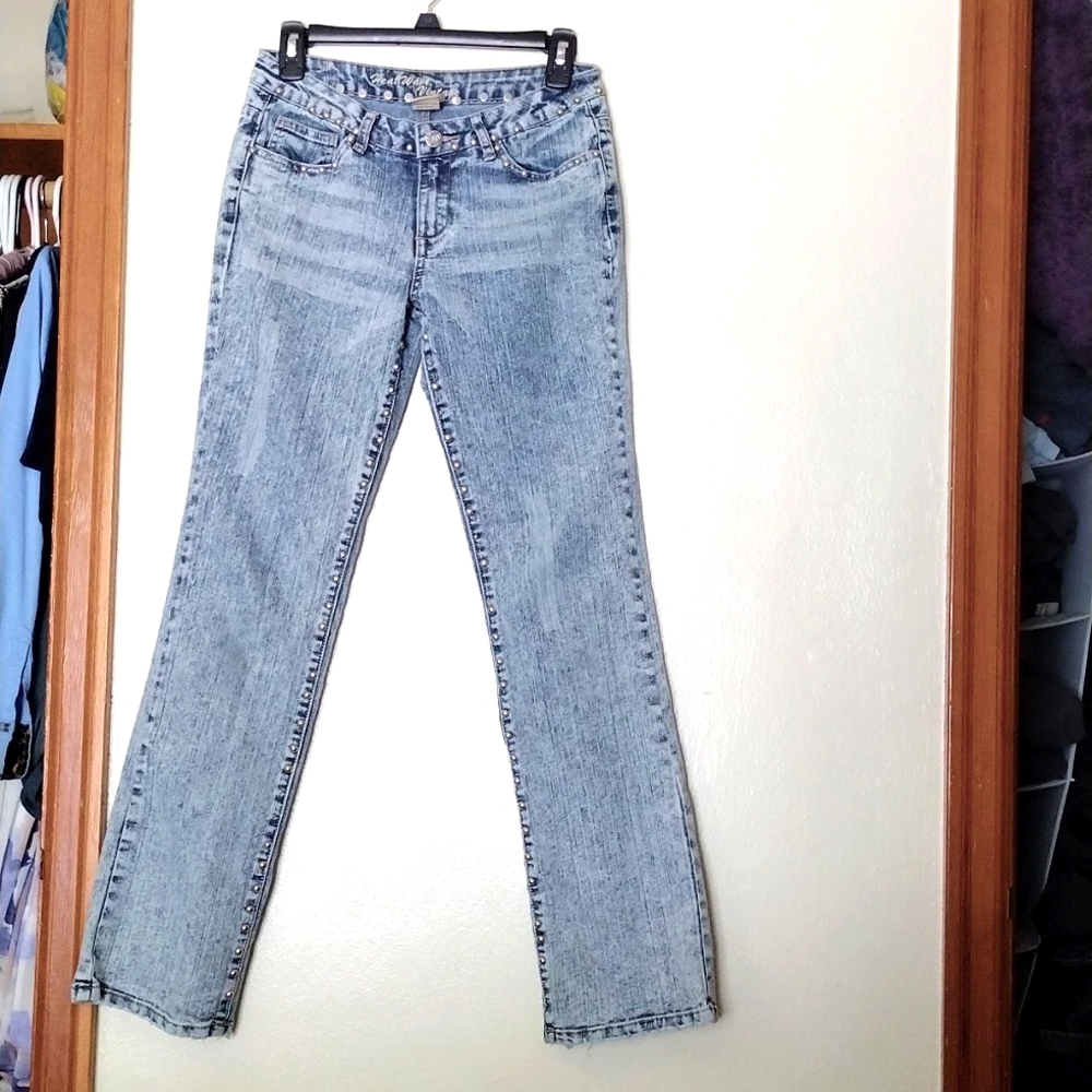 Heat Wave Vintage Acid Wash Jeans